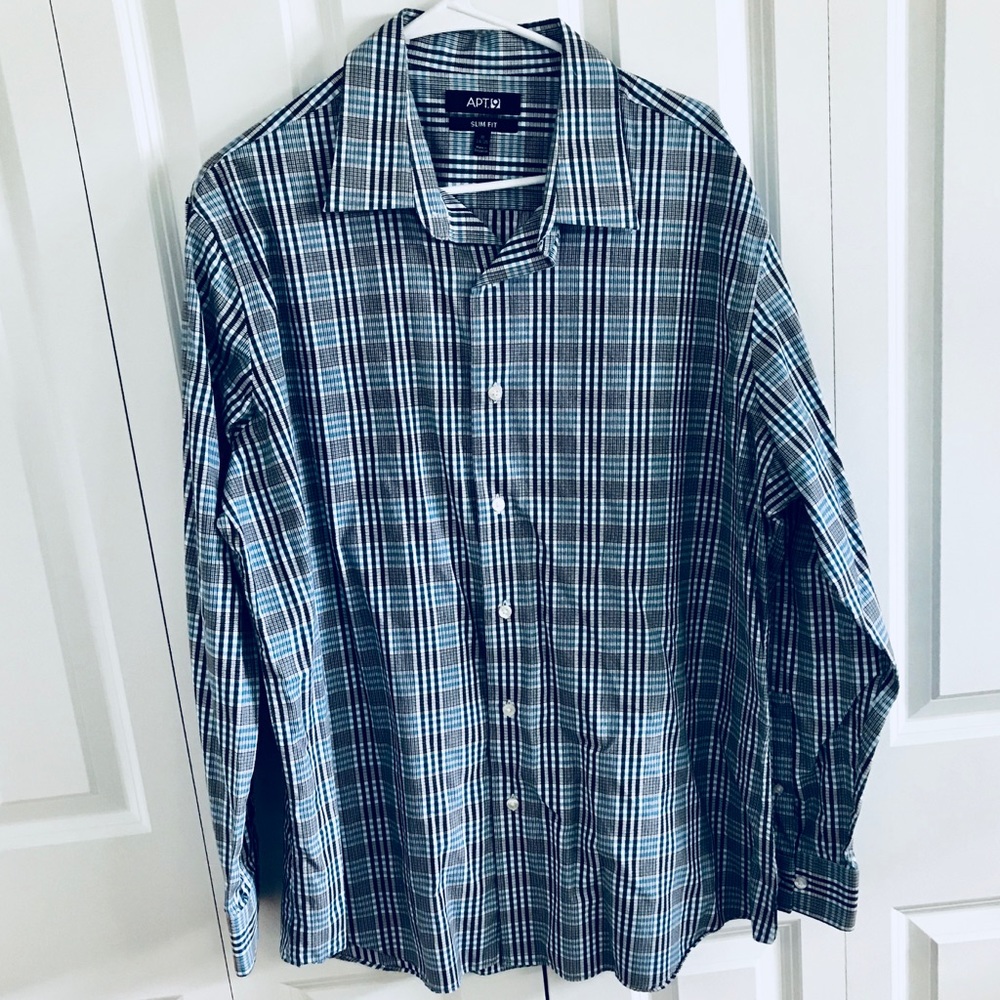 APT 9 Button Down